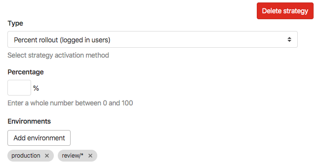 Set Feature Flag Strategy Across Environments